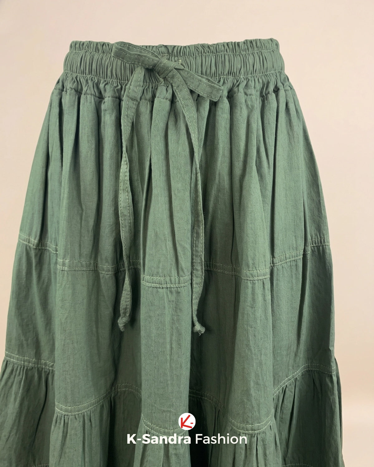 Falda de Manta con Olanes - Romance, Movimiento y Frescura Natural
