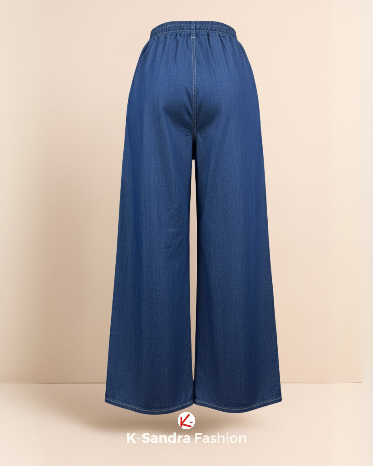 Pantalon de Mezclilla Ancho para Mujer