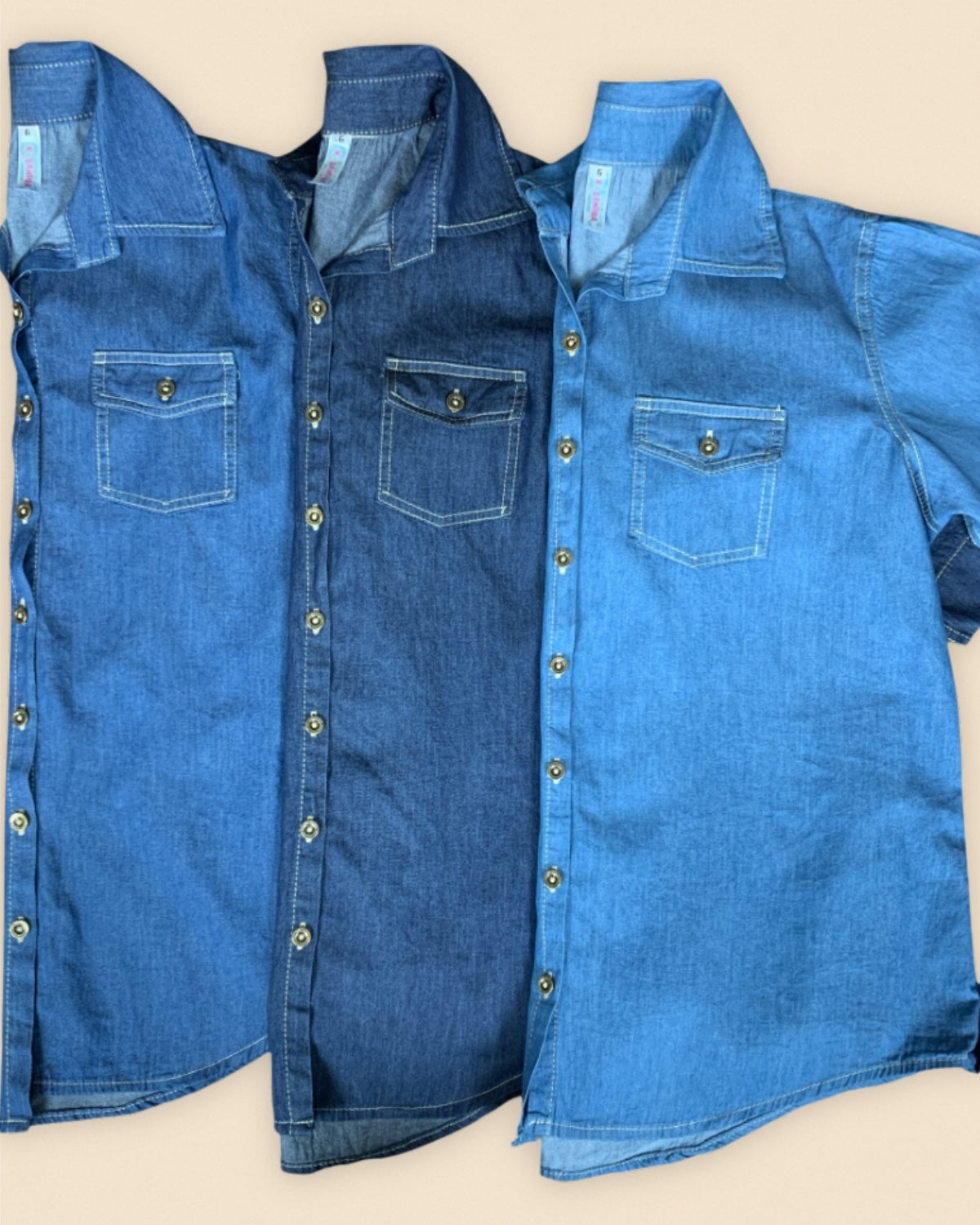 Camisa Larga de Mezclilla – Estilo Clásico y Cómodo