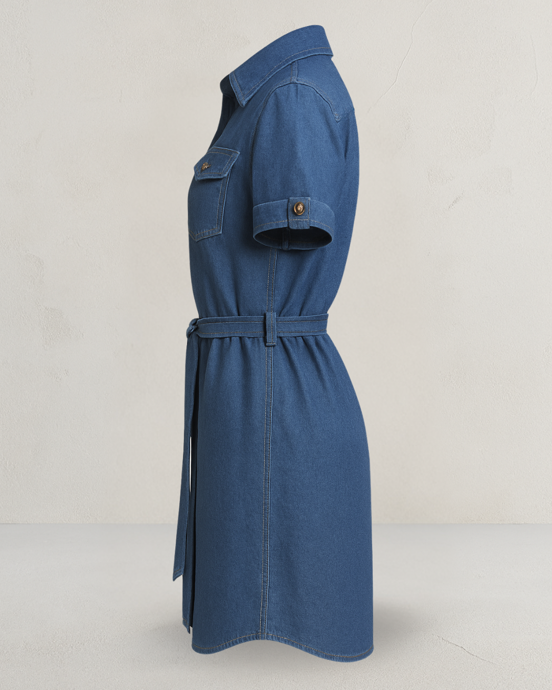 Vestido Camisero de Mezclilla – Estilo y Versatilidad