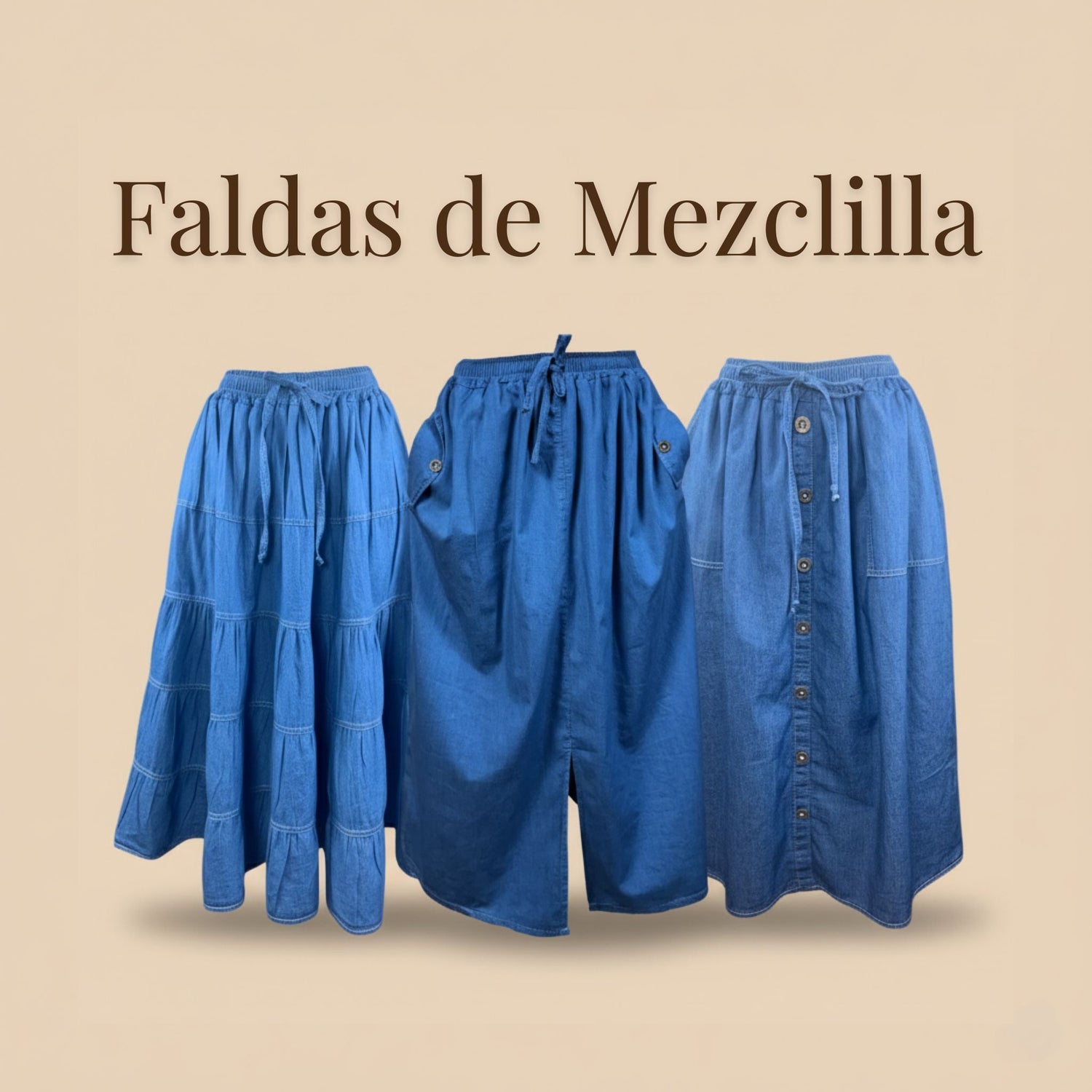 Faldas de mezclilla