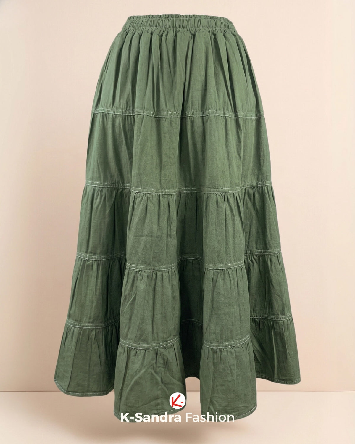 Falda de Manta con Olanes - Romance, Movimiento y Frescura Natural