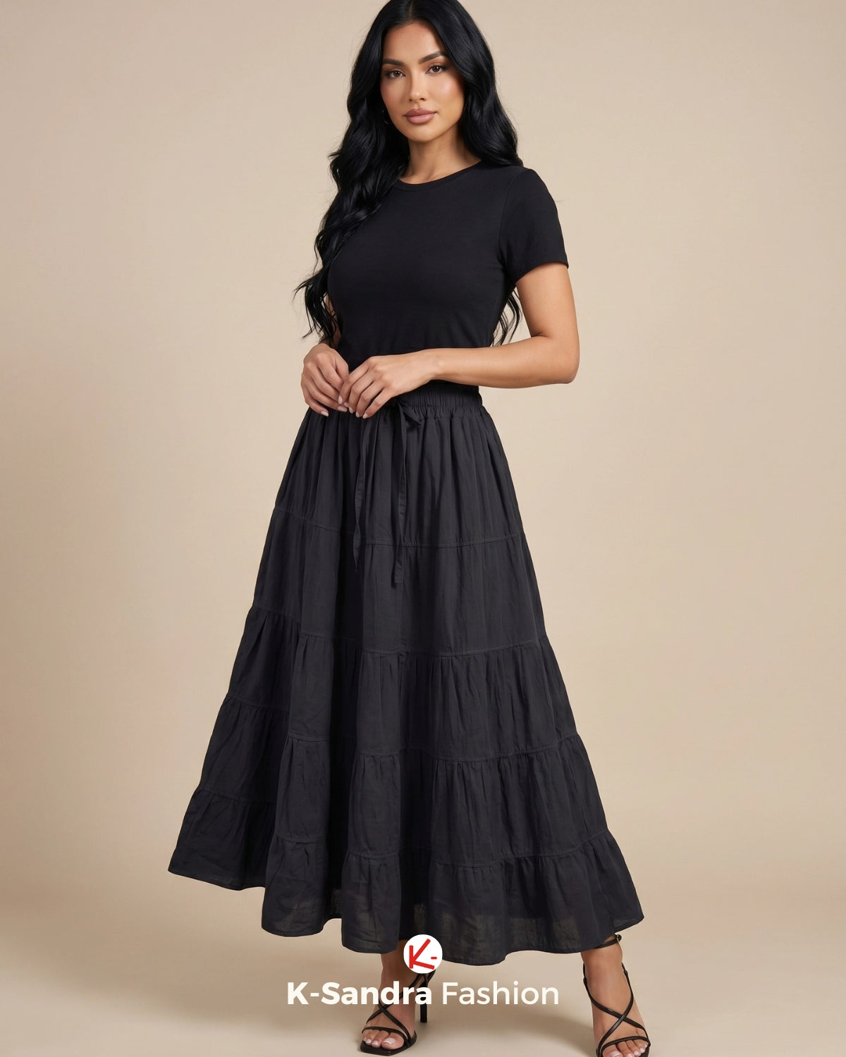 Falda de Manta con Olanes - Romance, Movimiento y Frescura Natural