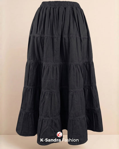Falda de Manta con Olanes - Romance, Movimiento y Frescura Natural
