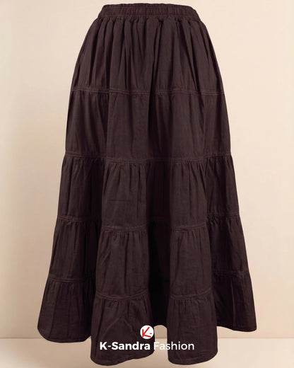 Falda de Manta con Olanes - Romance, Movimiento y Frescura Natural
