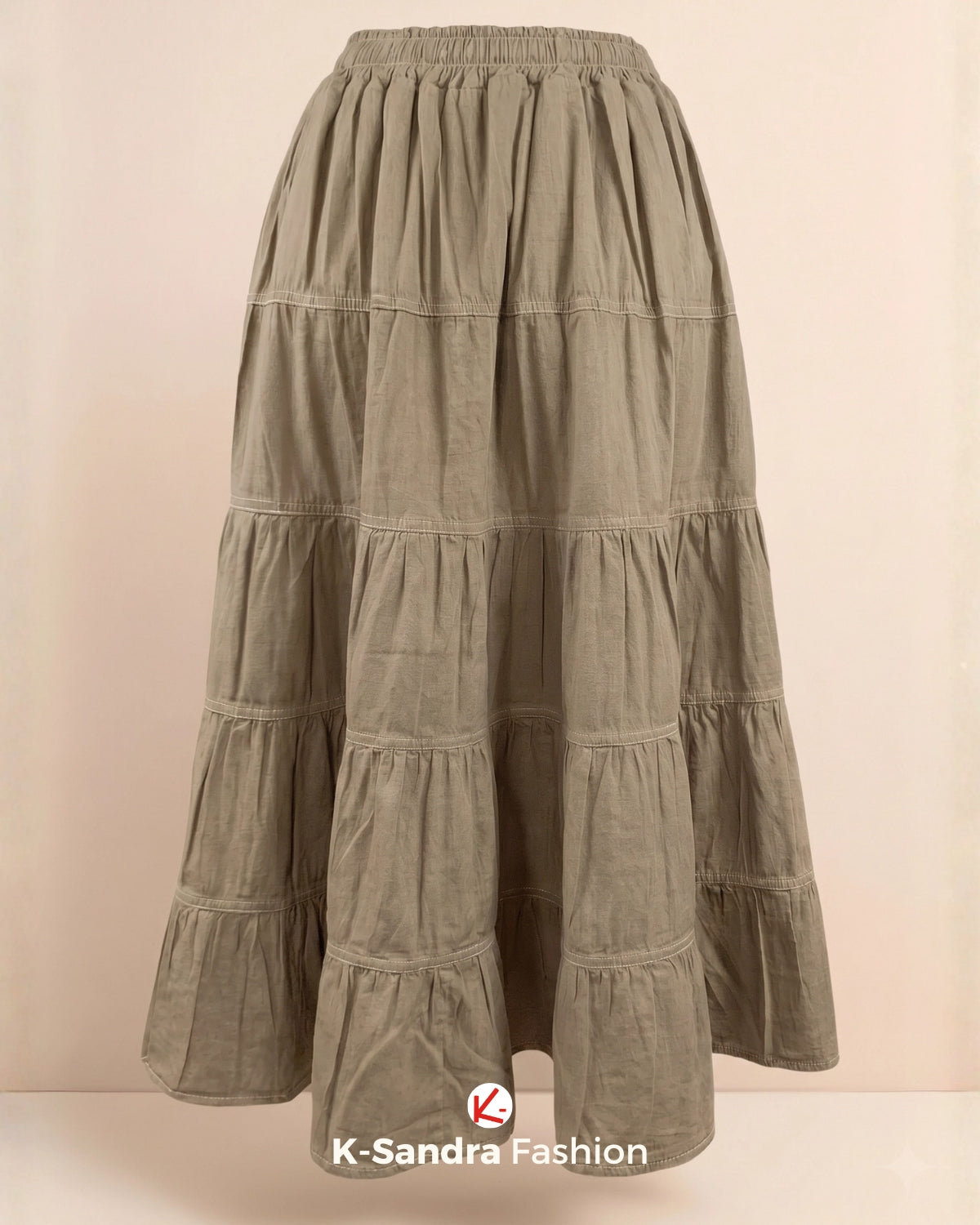 Falda de Manta con Olanes - Romance, Movimiento y Frescura Natural