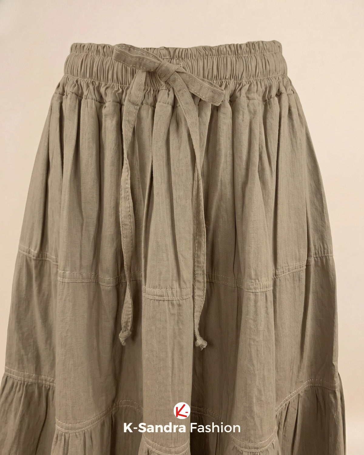 Falda de Manta con Olanes - Romance, Movimiento y Frescura Natural