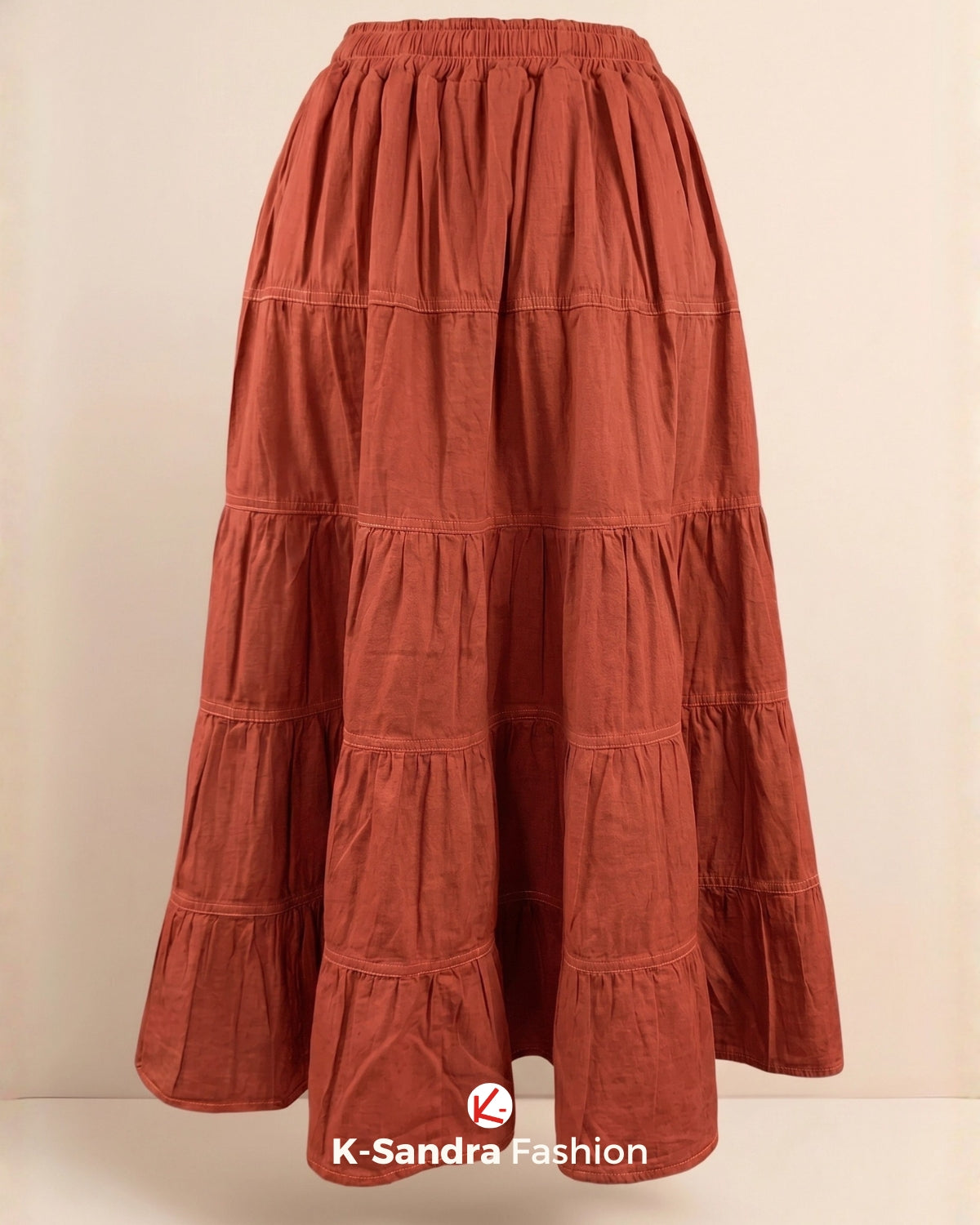 Falda de Manta con Olanes - Romance, Movimiento y Frescura Natural
