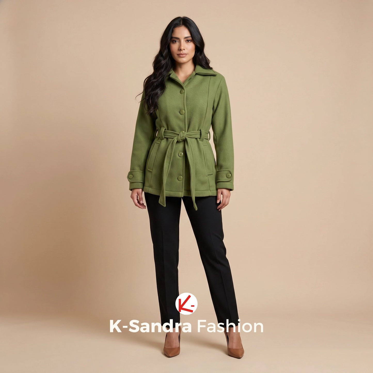 Abrigo Suede Simple